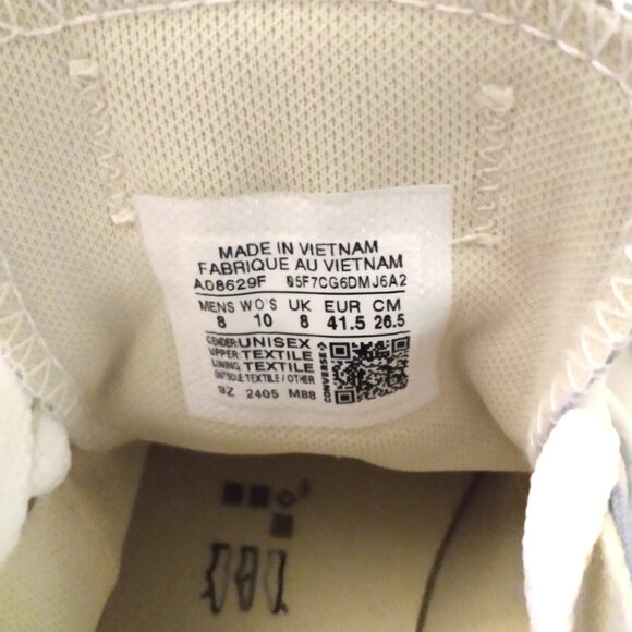 New Converse Chuck Taylor Blue Low Top All Star Out of the Blue M8-W10 - Picture 10 of 14